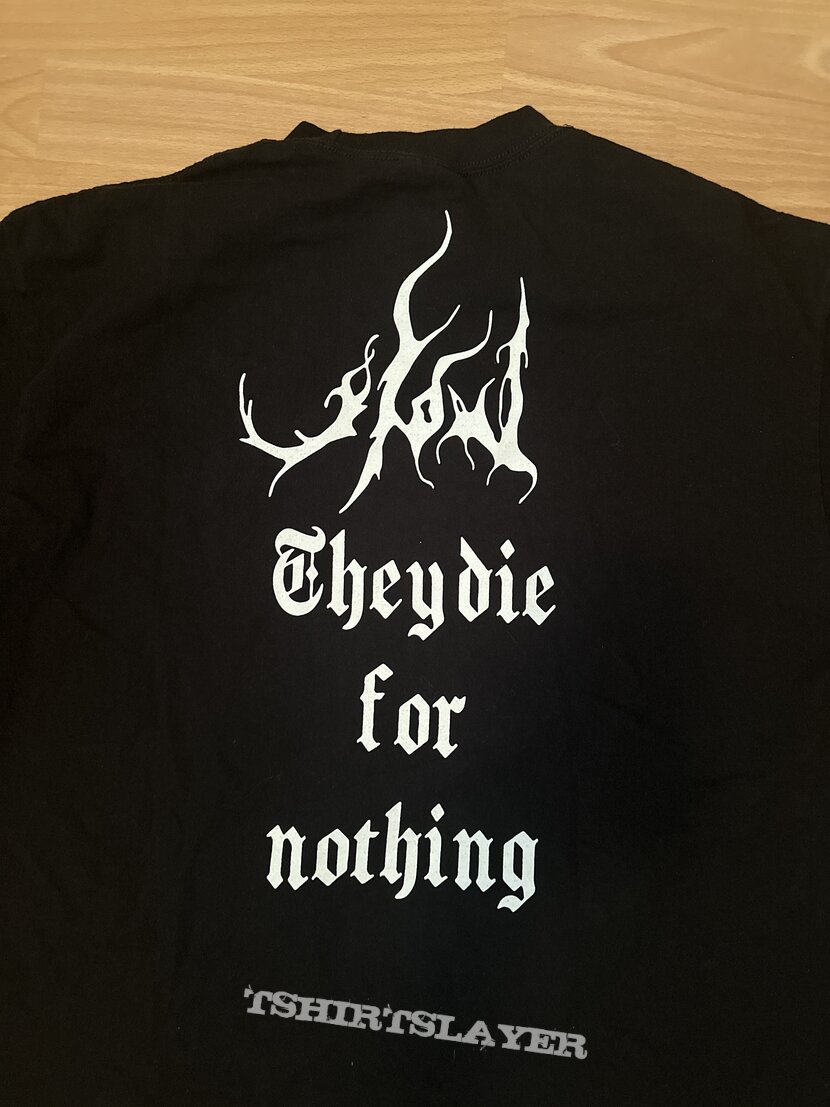 Damaar “They Die for Nothing” Shirt