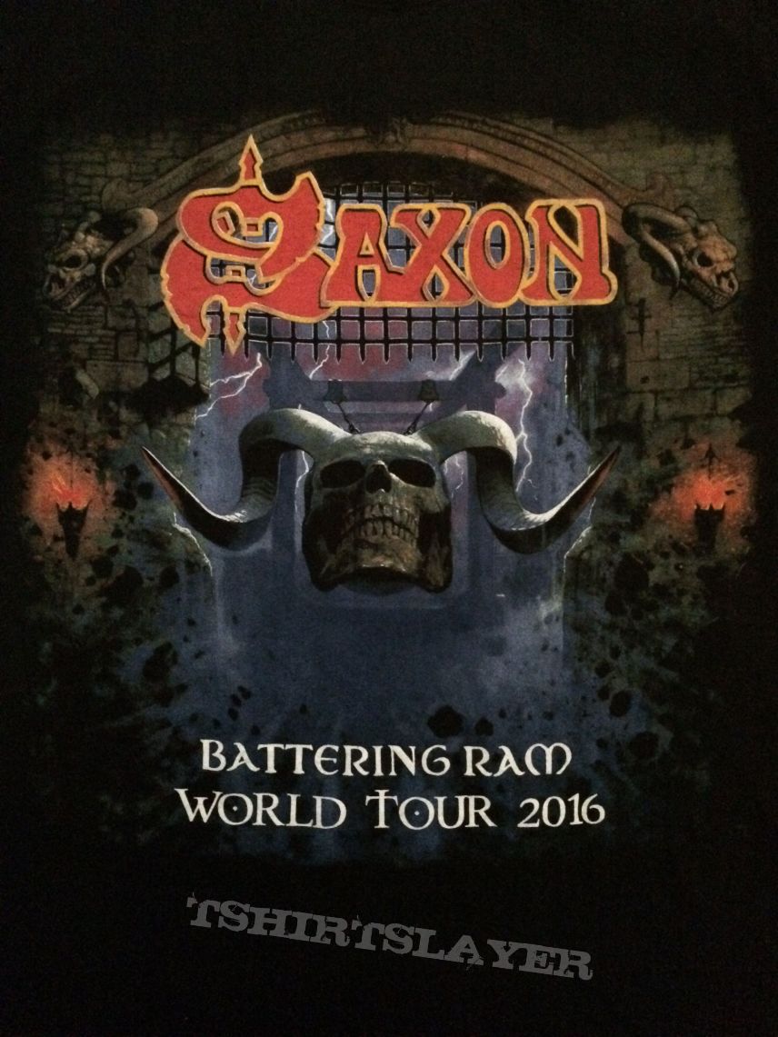Saxon - 'Battering Ram' | TShirtSlayer TShirt and BattleJacket Gallery