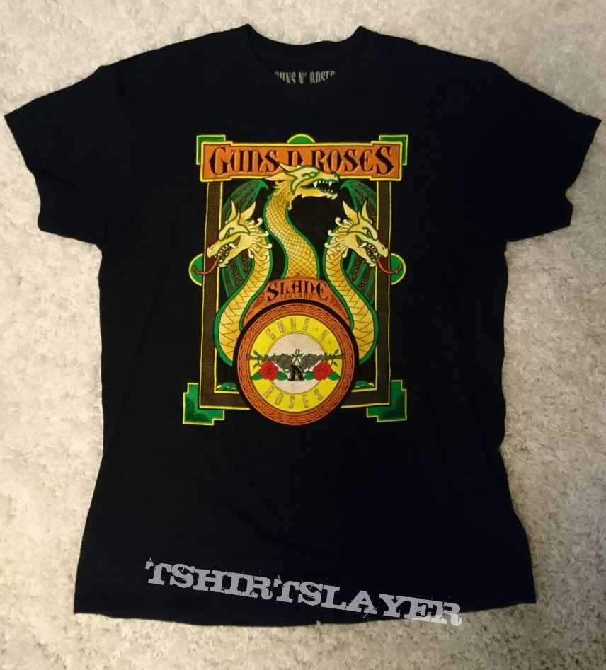 Guns N' Roses Slane 2017 tour shirt | TShirtSlayer TShirt and BattleJacket  Gallery