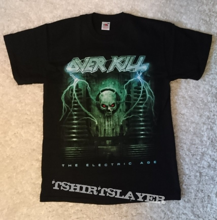 Overkill 2012 tour shirt