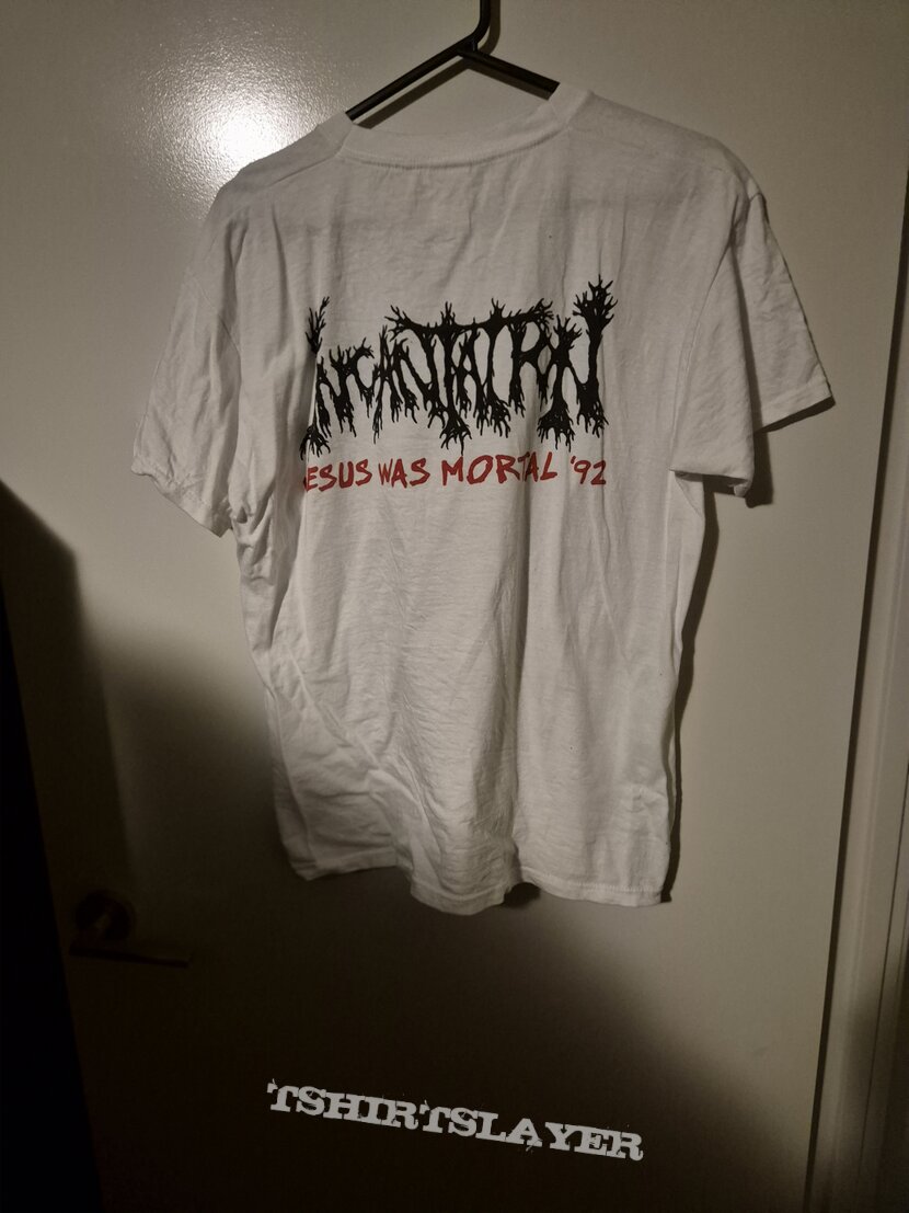 Incantation Jesus Was Mortal T Shirt Incantation Jesus Was Mortal T Shirt