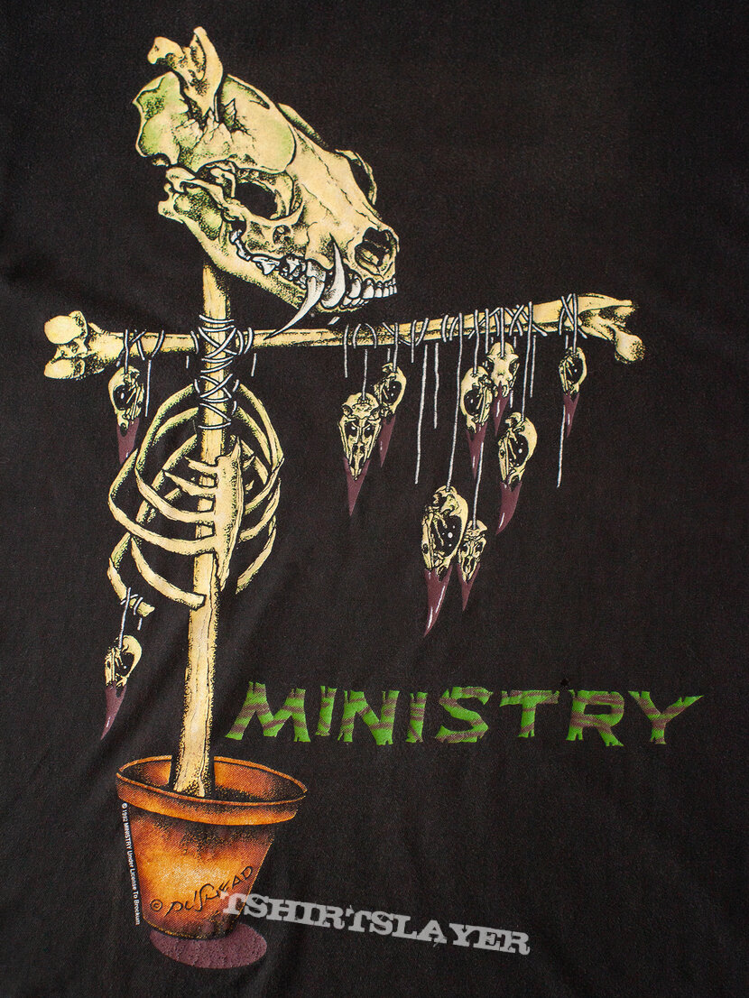 1992 Ministry &quot;Scarecrow&quot; Pushead T-Shirt