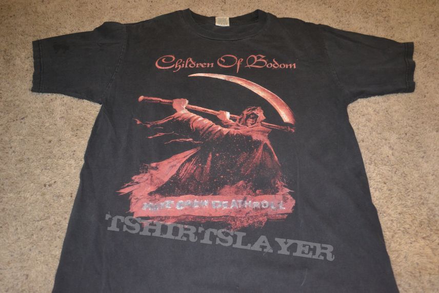 Children of Bodom 2004 Hate Crew Deathroll Tour Shirt RARE 