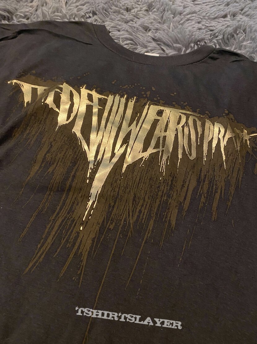 The Devil Wears Prada gold foil tee