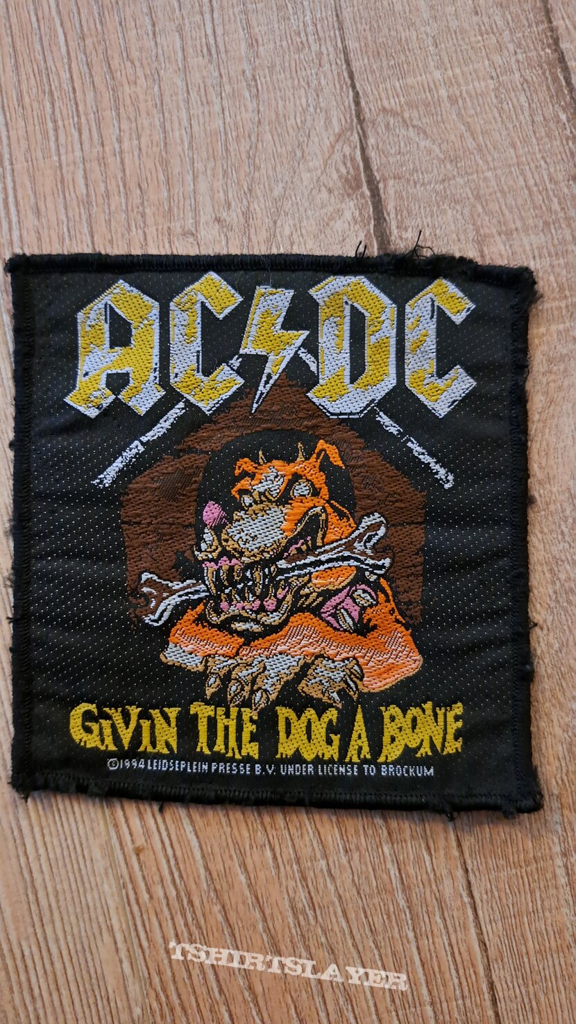 AC/DC woven patch AC/DC woven patch