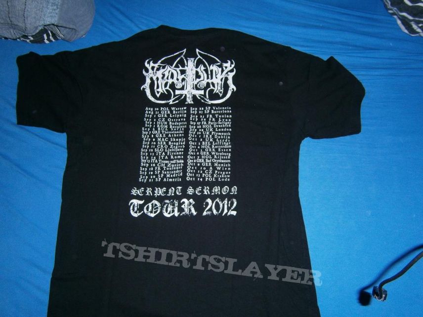 Marduk, Serpent Sermon Tour 2012