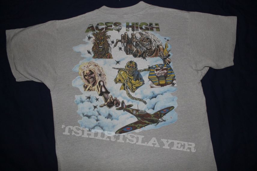 Iron Maiden Aces High grey T