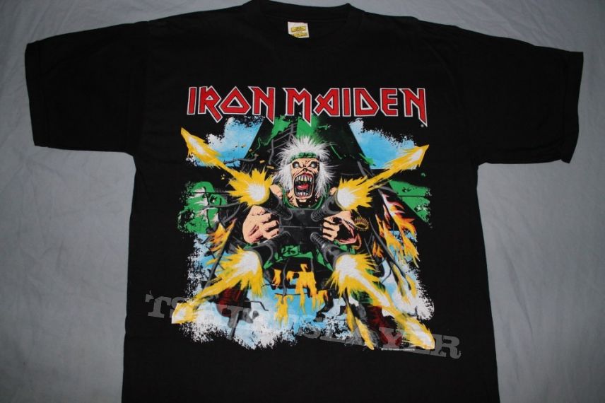 Iron Maiden Bol D'or 1991 Tailgunner | TShirtSlayer TShirt and ...