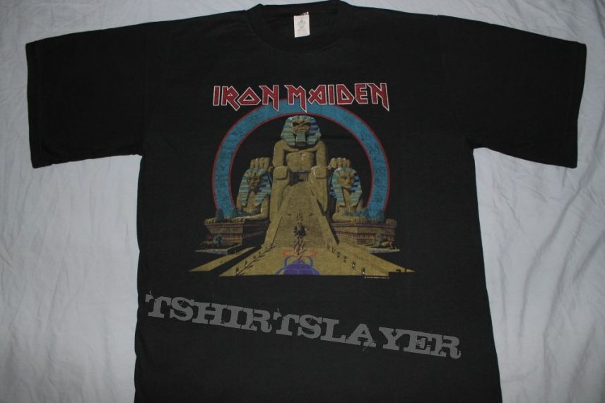 Iron Maiden Powerslave Spain black T