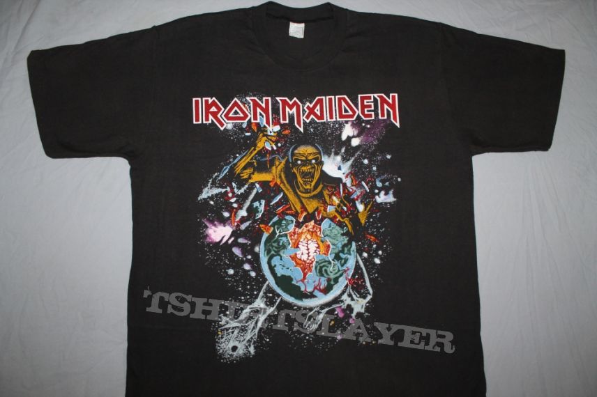 Iron Maiden World Piece Tour Pt. 1 black T