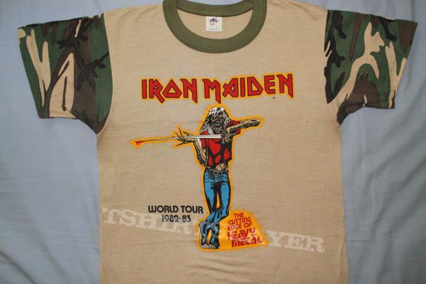 Iron Maiden Cutting Edge camo T