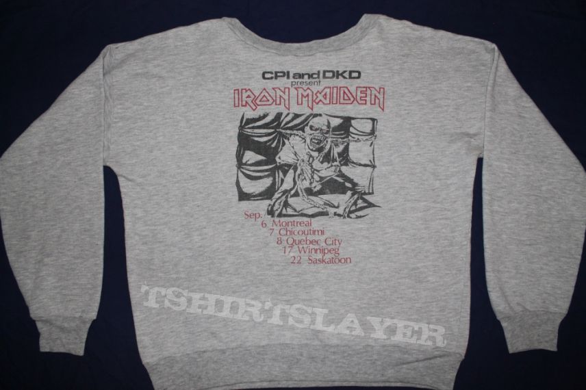 Iron Maiden Canada 83 - CPI/DKD promo sweatshirt