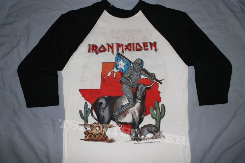 Iron Maiden Texas 1985 jersey