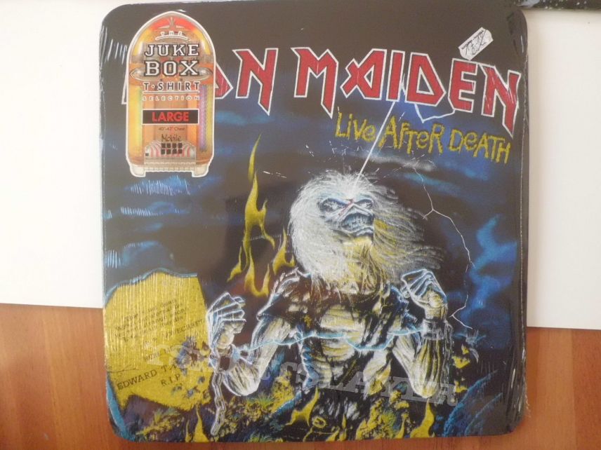 Iron Maiden Live After Death 1-sided