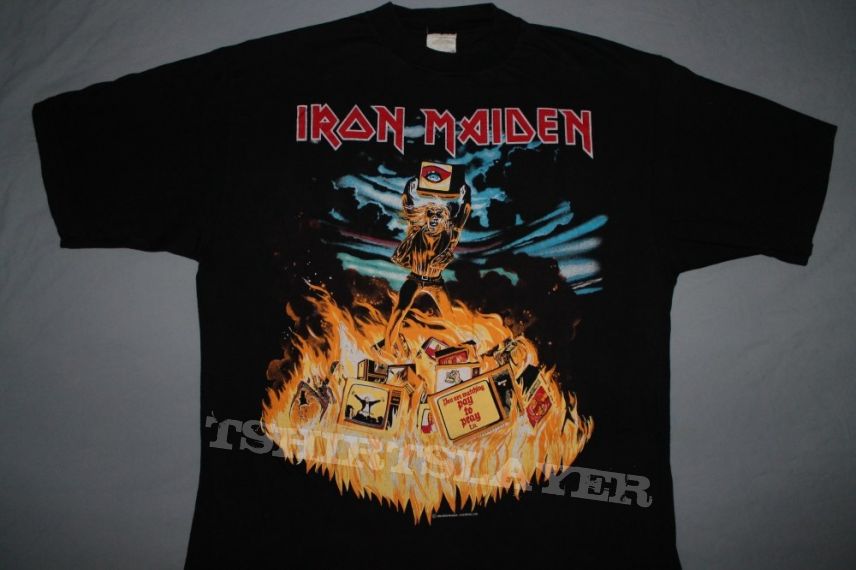 Iron Maiden European Tour 1990 Holy Smoke