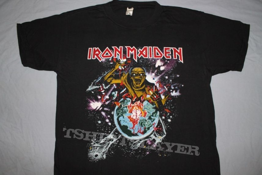 Iron Maiden World Piece Tour Pt. 2 black T