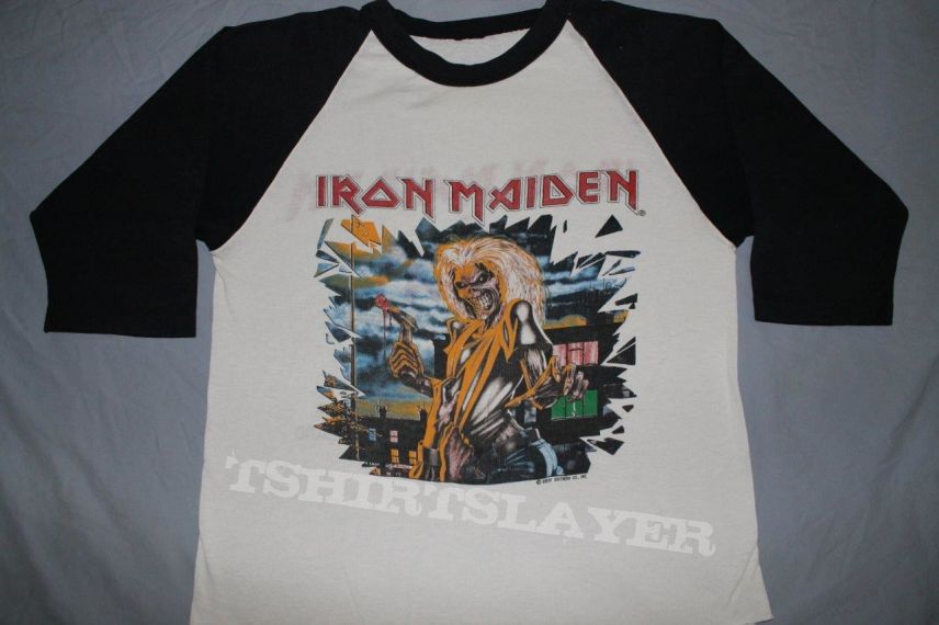 Iron Maiden 82 Killers US tour black jersey