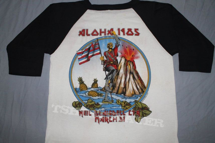 Iron Maiden Hawaii 85 jersey