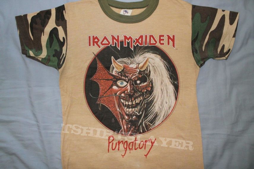 Iron Maiden Purgatory camo T