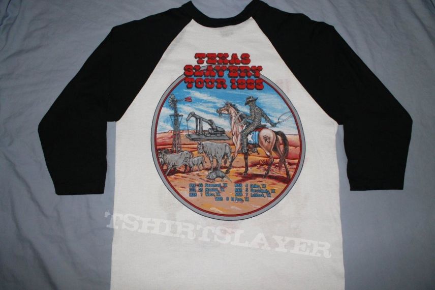 Iron Maiden Texas 1985 jersey