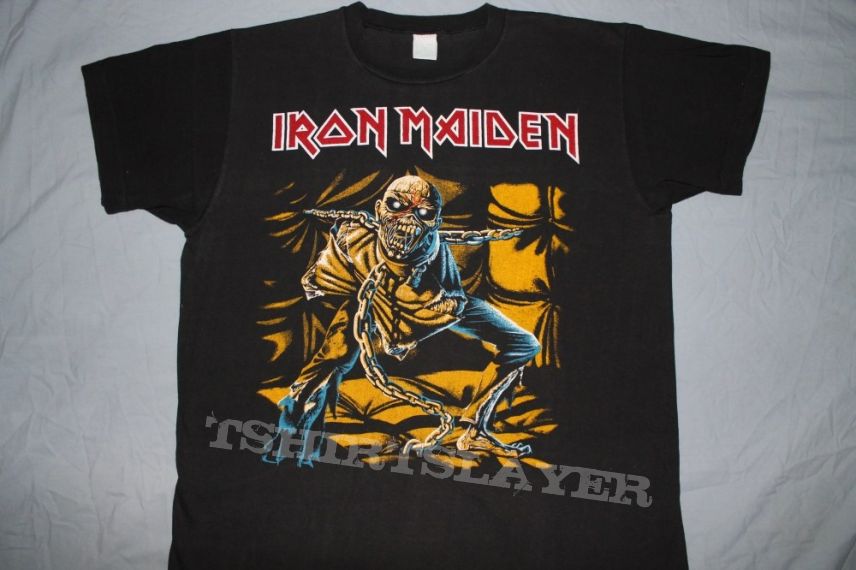 Iron Maiden Piece of Mind European Tour Shirt