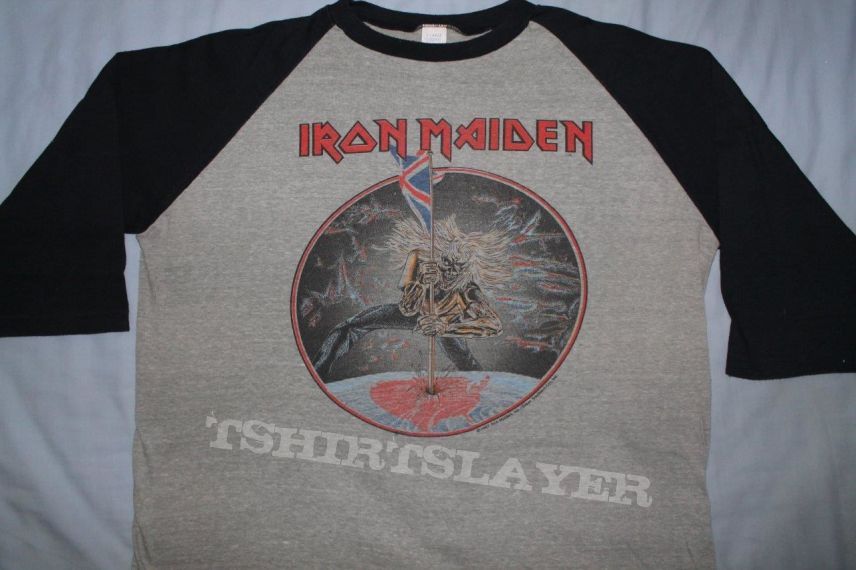 Iron Maiden US Beast on the Road black &amp; grey jersey