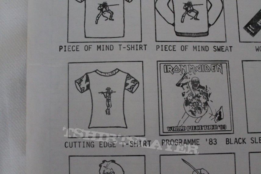 Iron Maiden Cutting Edge camo T