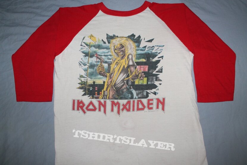 Iron Maiden 81 Killers US tour red jersey variant | TShirtSlayer TShirt ...