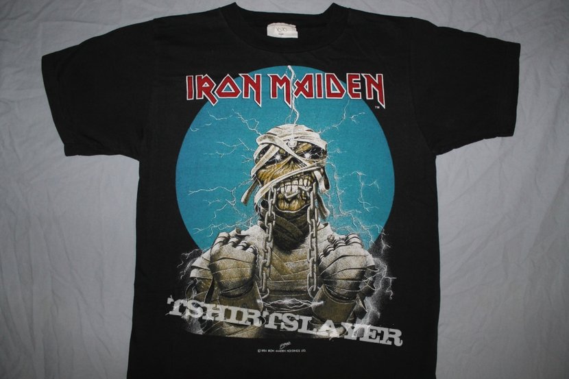 Iron Maiden Iron Curtain World Slavery Tour green dates