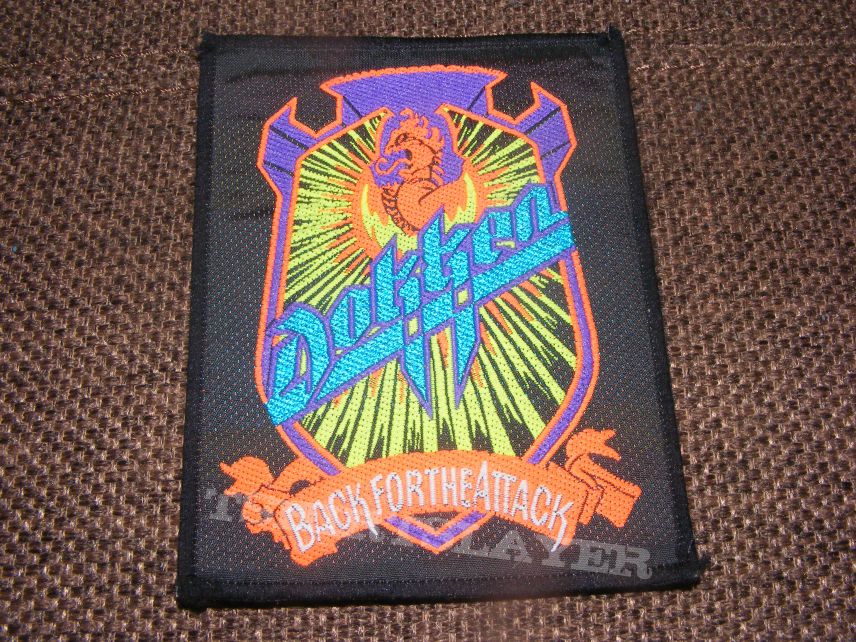 Dokken - back for the attack patch