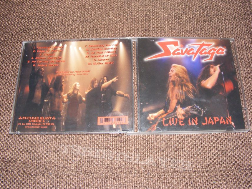 Savatage - live in Japan 1994 cd