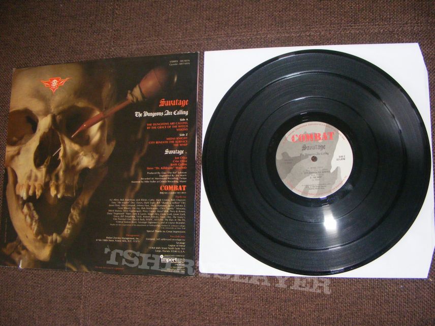 Savatage - the dungeons are calling lp