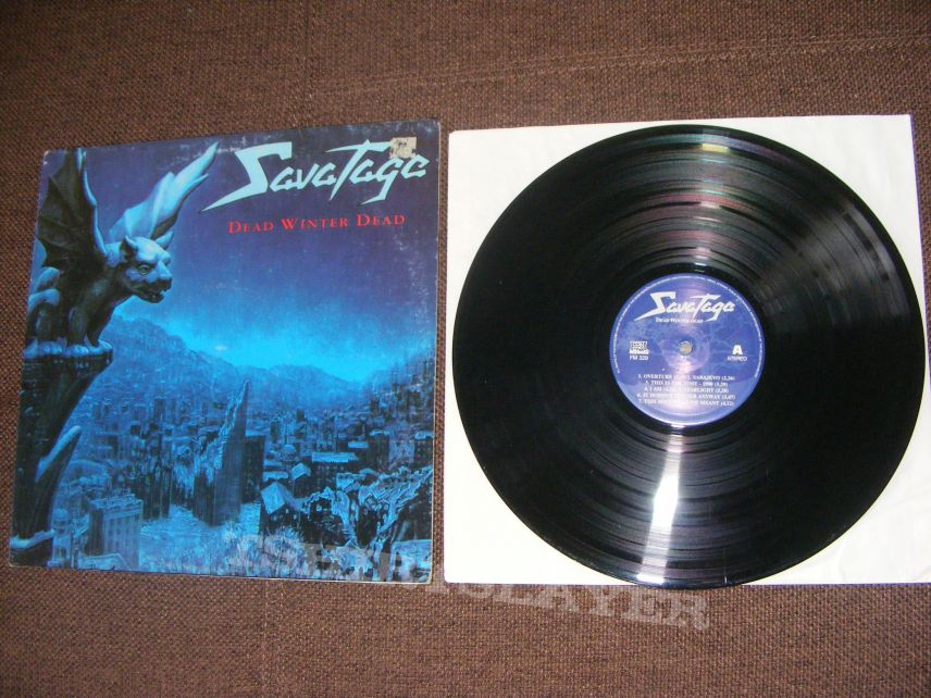 Savatage - dead winter dead lp