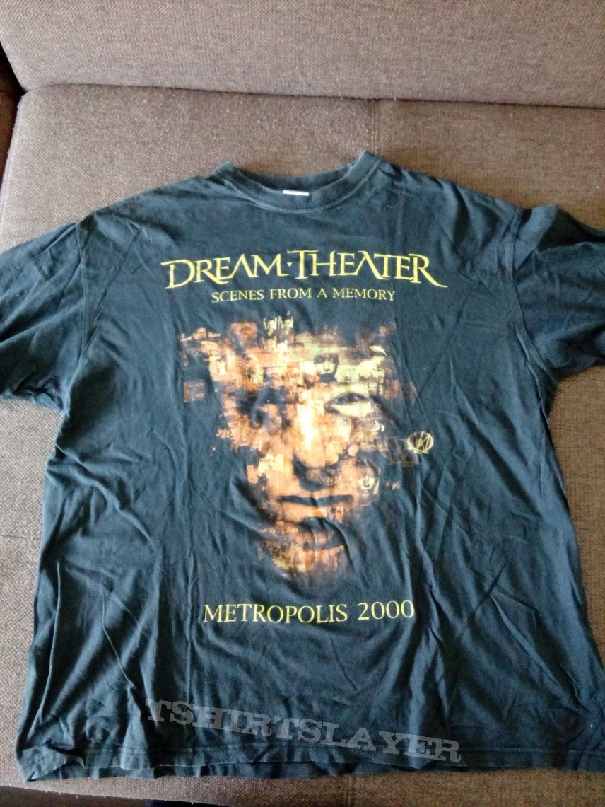 Dream Theater - Scenes From A Memory European Tour 1999 | TShirtSlayer  TShirt and BattleJacket Gallery