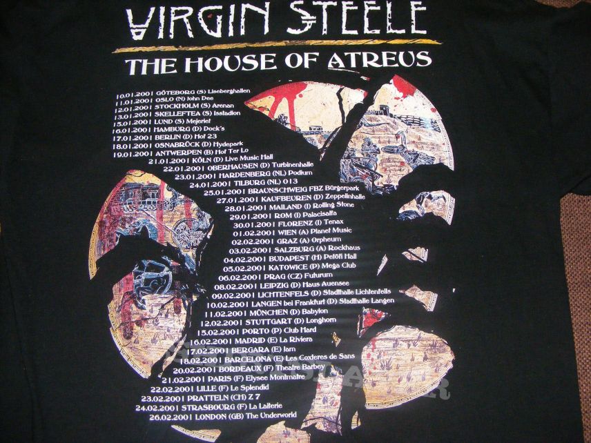 Virgin Steele - the house of Atreus tour