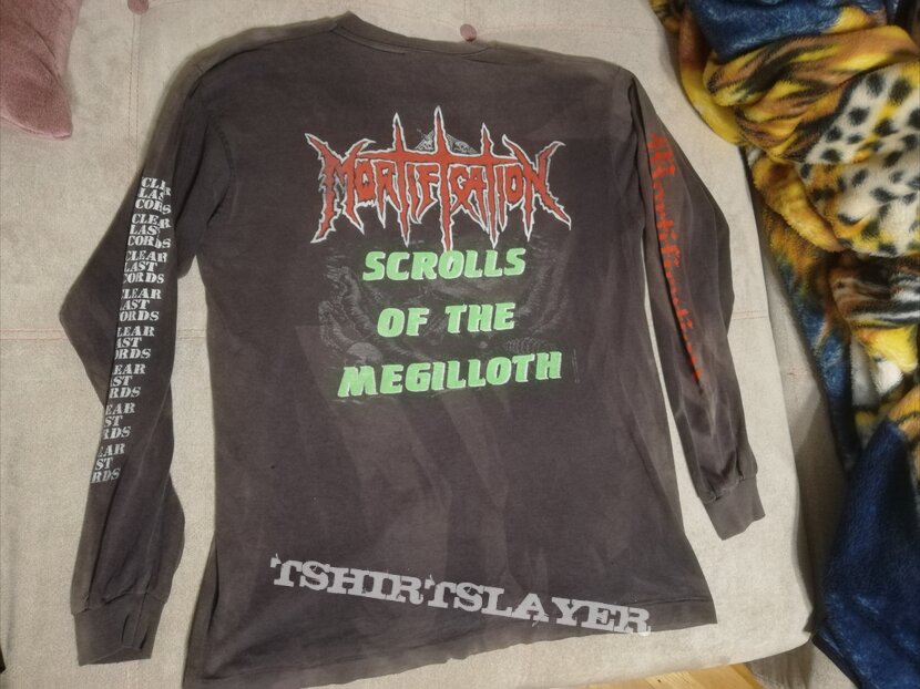 Mortification - Scrolls Of The Megilloth long sleeve 