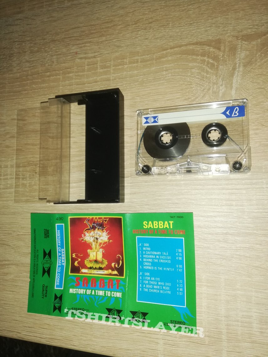 Sabbat (UK) - History Of A Time To Come tape 