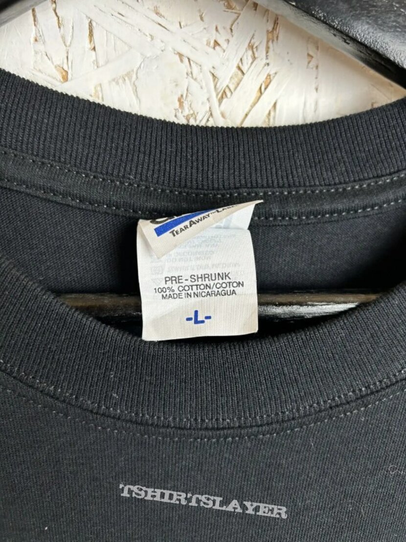  00s Drowning The Light Black Metal Band T-Shirt