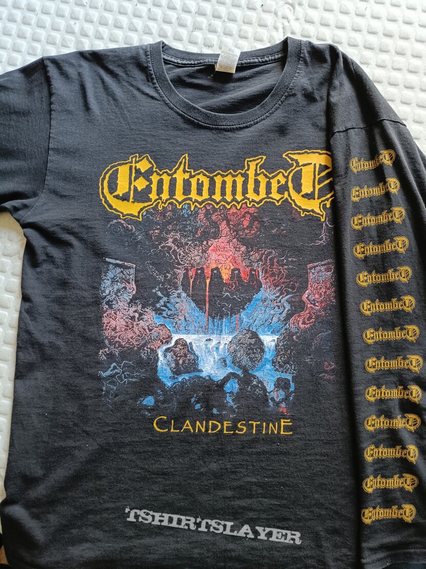 Entombed Clandestine longsleeve Bootleg