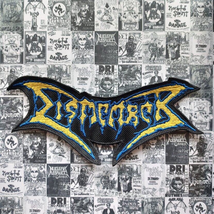 Patch - DISMEMBER - Logo - YELLOW & NAVY Patch - DISMEMBER - Logo - YELLOW & NAVY