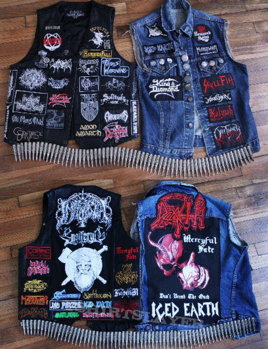 Immortal My battle jackets ( Denim not finished, going to make changes to  the leather) | TShirtSlayer TShirt and BattleJacket Gallery