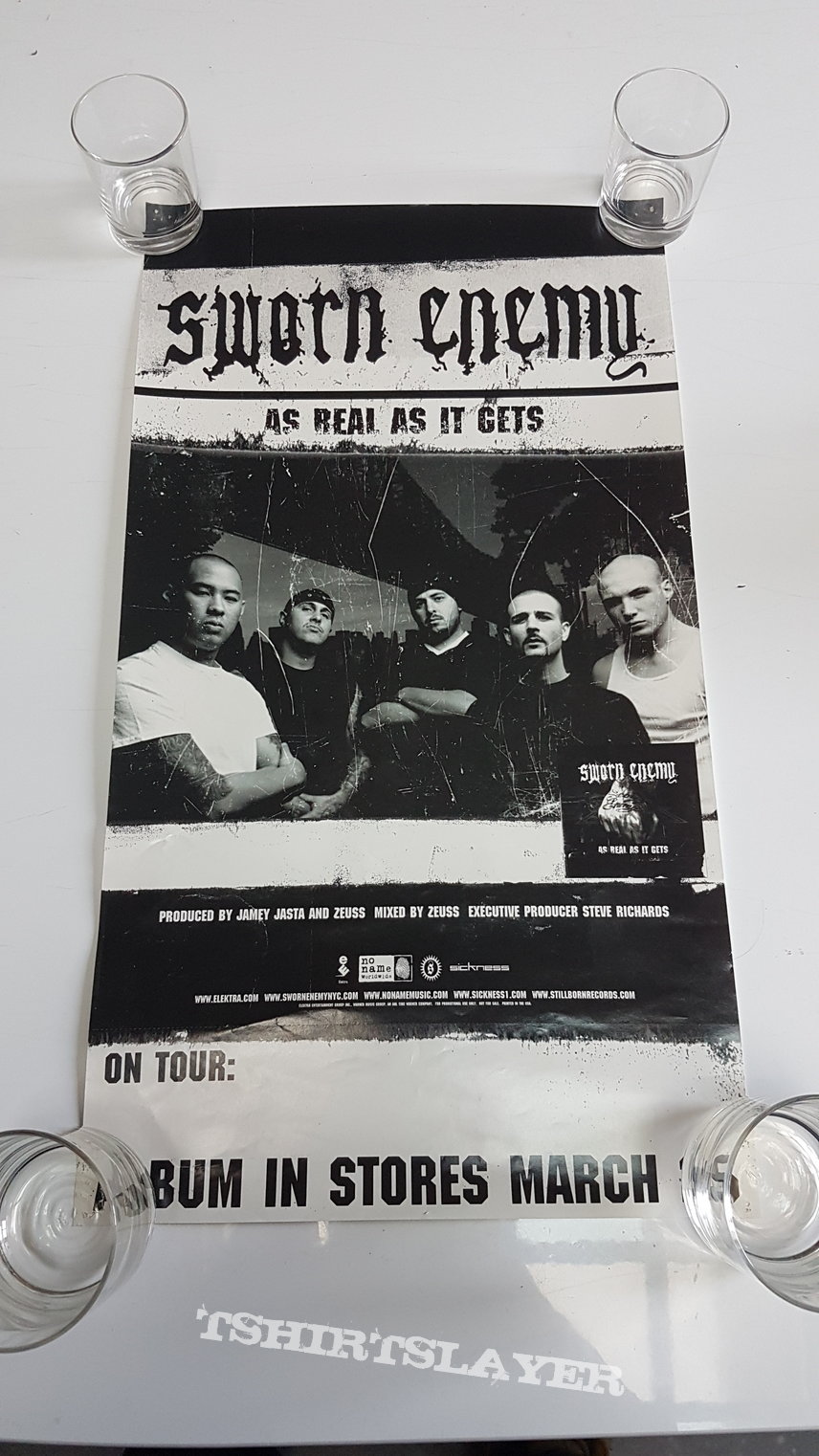 Biohazard Couple of old tourposters, mostly Hardcore