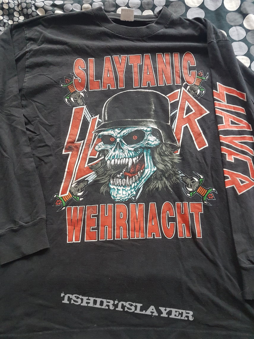 Slayer: slaytanic wehrmacht '88 longsleeve | TShirtSlayer TShirt and  BattleJacket Gallery