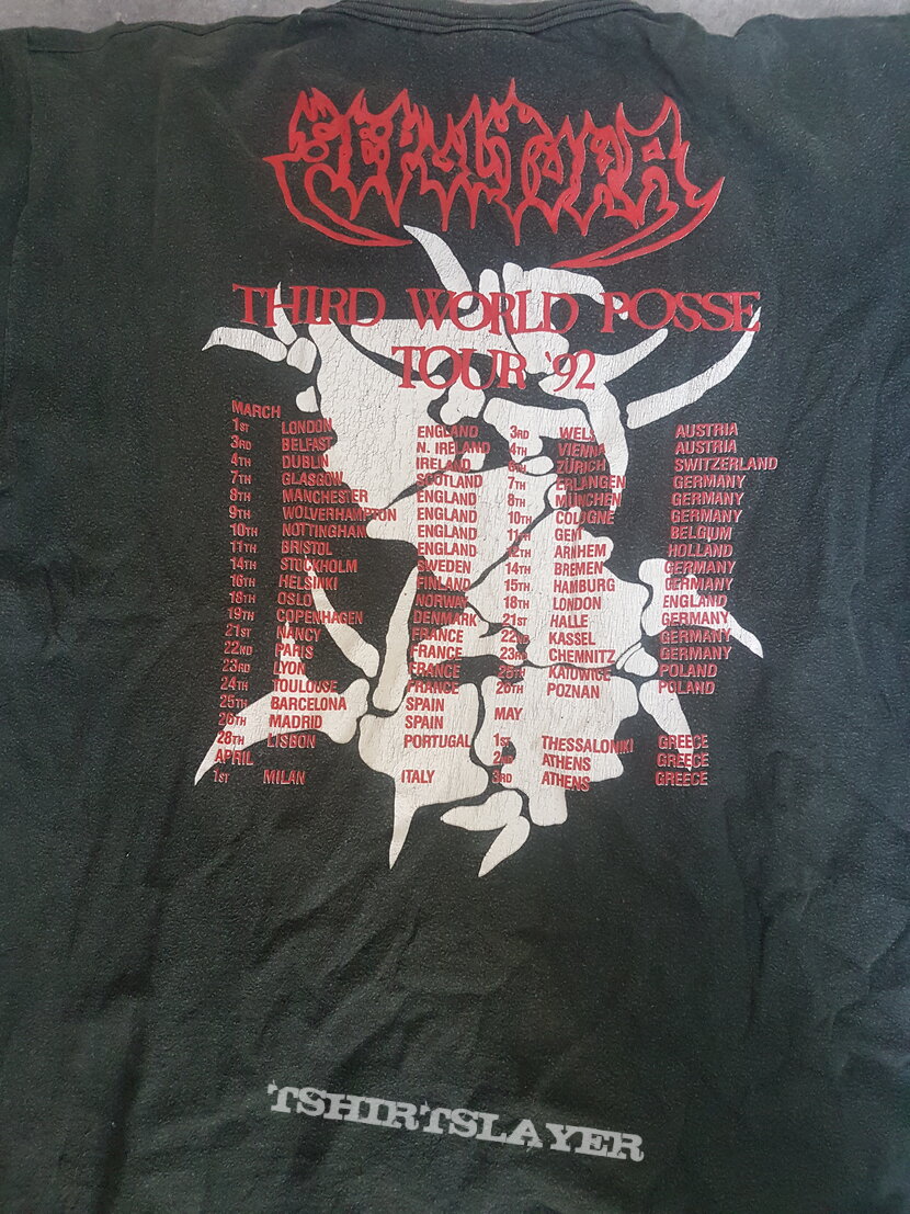 Sepultura- Third World Posse 92 Tour shirt