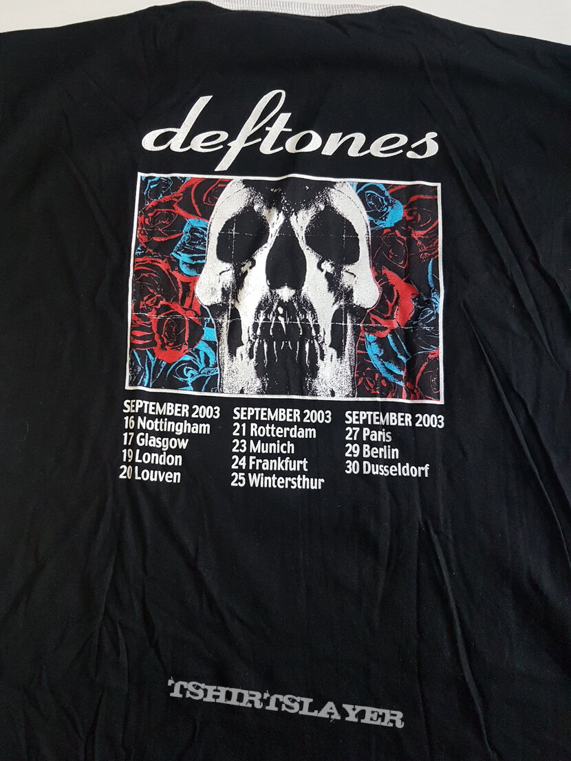 Deftones; 2003 Ringer tourshirt | TShirtSlayer TShirt and BattleJacket ...