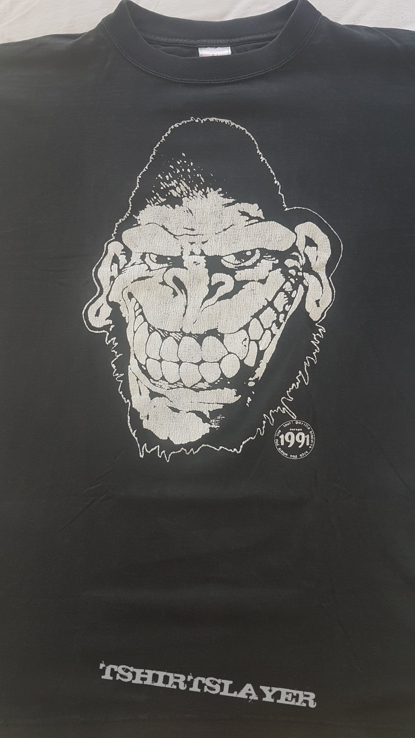 Gorilla Biscuits Euro 1991 Tour shirt