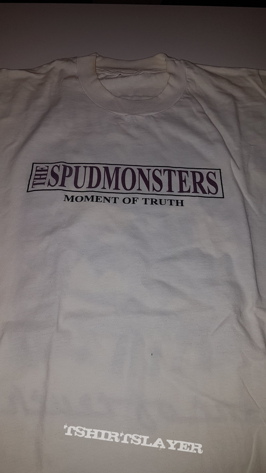 The spudmonsters; Moment of truth shirt 1996