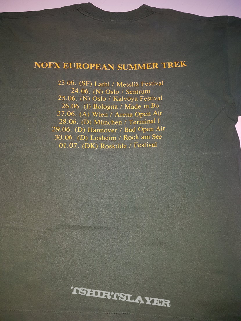 NOFX 1995 tourshirt