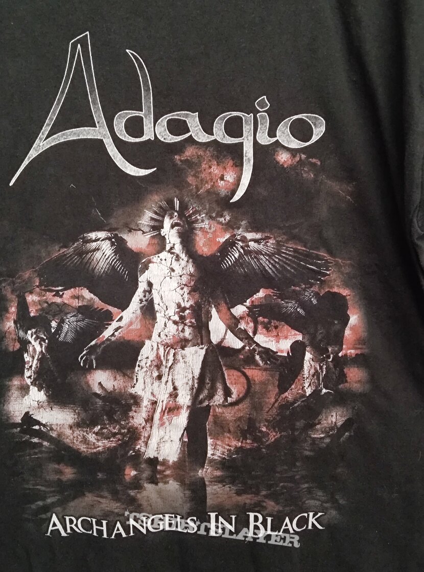 T-shirt Adagio 2009 "Vamphyri" taille L - Metal Progressif Français Officiel Gildan T-shirt Adagio 2009 "Vamphyri" taille L - Metal Progressif Français Officiel Gildan