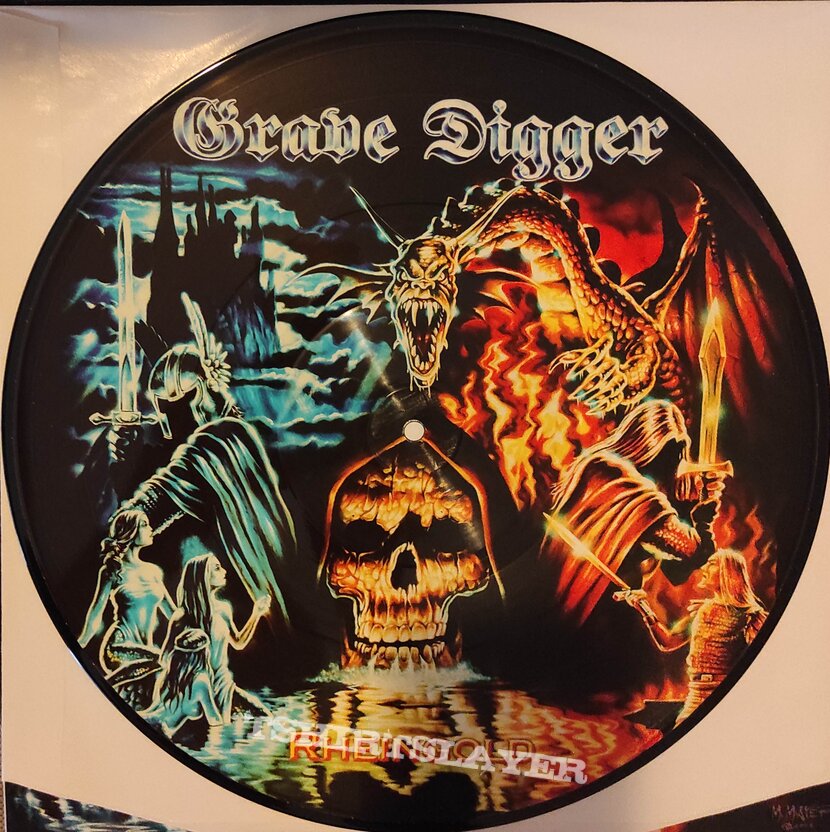 Grave Digger - Rheingold 2003 Limited Edition Picture LP Nuclear Blast Hard Rock Heavy Metal M.69 Grave Digger - Rheingold 2003 Limited Edition Picture LP Nuclear Blast Hard Rock Heavy Metal M.69